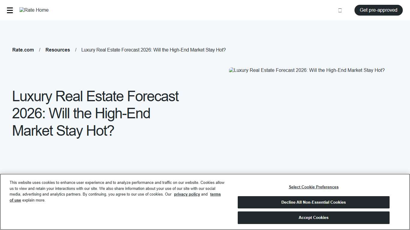 Luxury Real Estate Forecast 2026: Will the High-End Market Stay Hot?