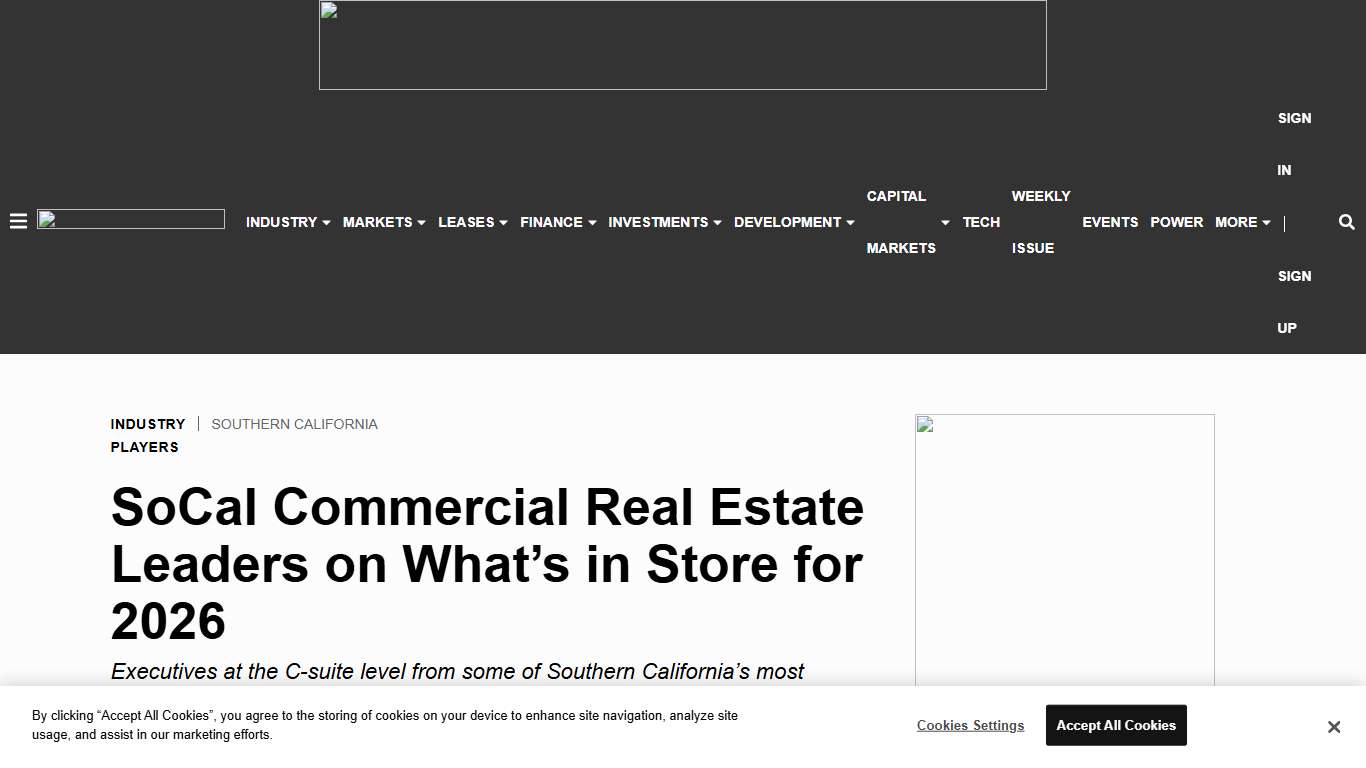 SoCal Commercial Real Estate Leaders on What’s in Store for 2026 – Commercial Observer